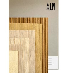 Carpeta ALPI "Wood Collection Nordic/Evergreen/Wood+" de chapa precompuesta, tamaño 190 mm x 290 mm