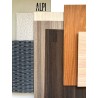 Carpeta con muestras ALPI "Wood Collection Piero Lissoni" de chapa precompuesta, tamaño 190 mm x 290 mm