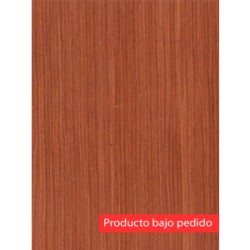 Chapa de madera natural de Caoba con respaldo de papel | Hoja