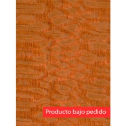 Chapa de madera natural de Lacewood con respaldo de papel